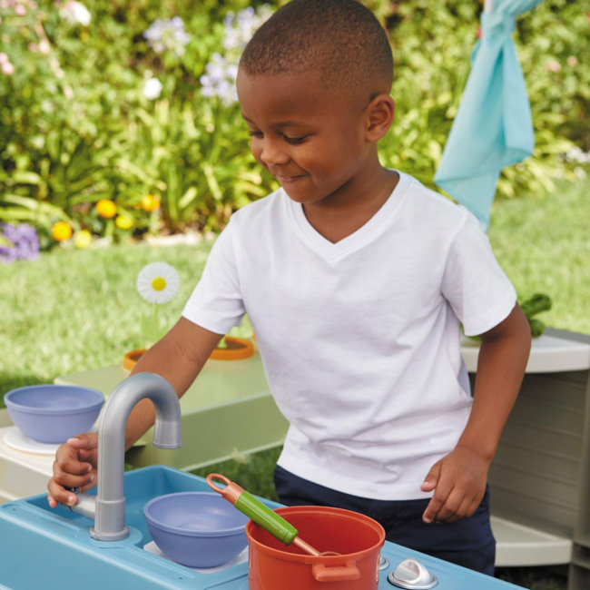 Игровые комплексы, качели, горки - Игровой домик Little tikes Бунгало (656002M)#4