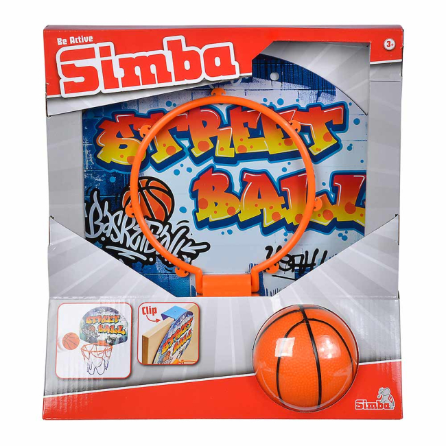 Спортивні активні ігри - Ігровий набір Simba Вуличний баскетбол з м'ячем (7406024)#2