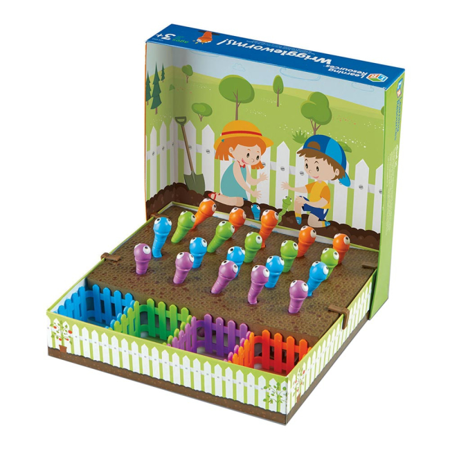 Розвивальні іграшки - Навчальний набір-сортер Learning Resources Впіймай черв'ячка (LER5552)#2