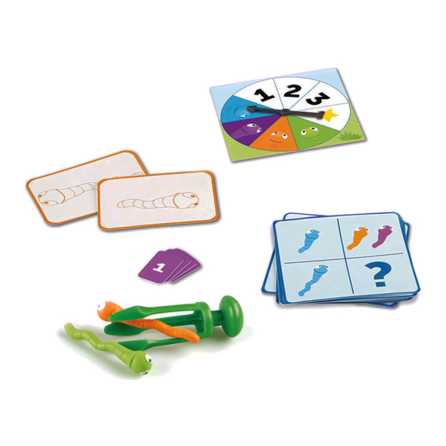 Розвивальні іграшки - Навчальний набір-сортер Learning Resources Впіймай черв'ячка (LER5552)#3