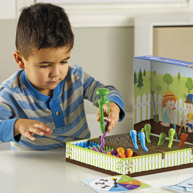 Розвивальні іграшки - Навчальний набір-сортер Learning Resources Впіймай черв'ячка (LER5552)#4