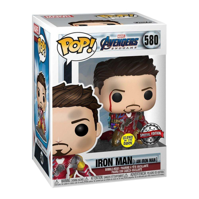 Фигурки персонажей - Фигурка Funko Pop Avengers endgame Я - Железный человек (47096)#2