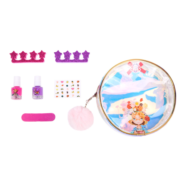 Косметика - Набор лаков для ногтей Ritas Wonderland с аксессуарами в сумочке (RWL20038)#2