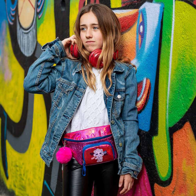 Рюкзаки та сумки - Сумка-бананка Cerda LOL Surprise Блискучі крихітки (CERDA-2100002686)#4