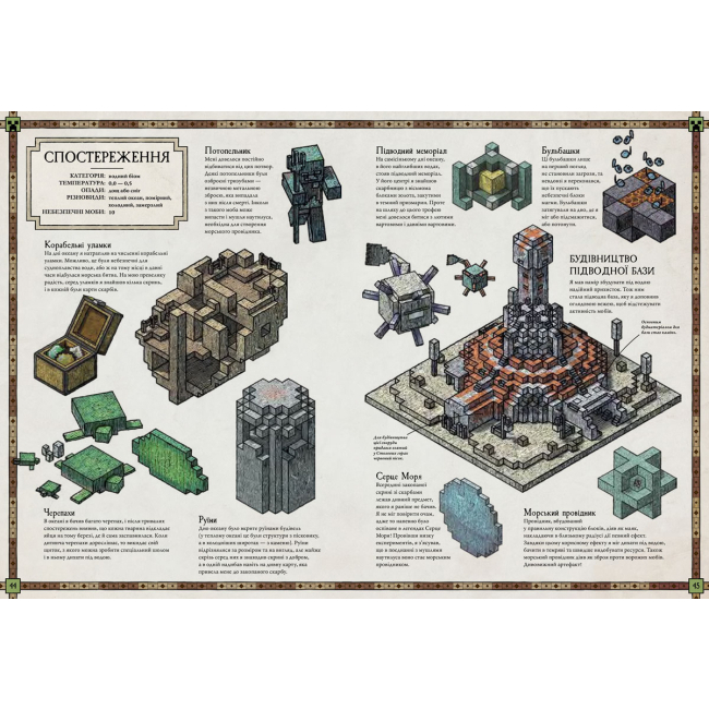 Познавательные книги (4-10 лет) - Книжка «Minecraft Карти Довідник першопрохідця» Стефані Мілтон (9786177688425)#3