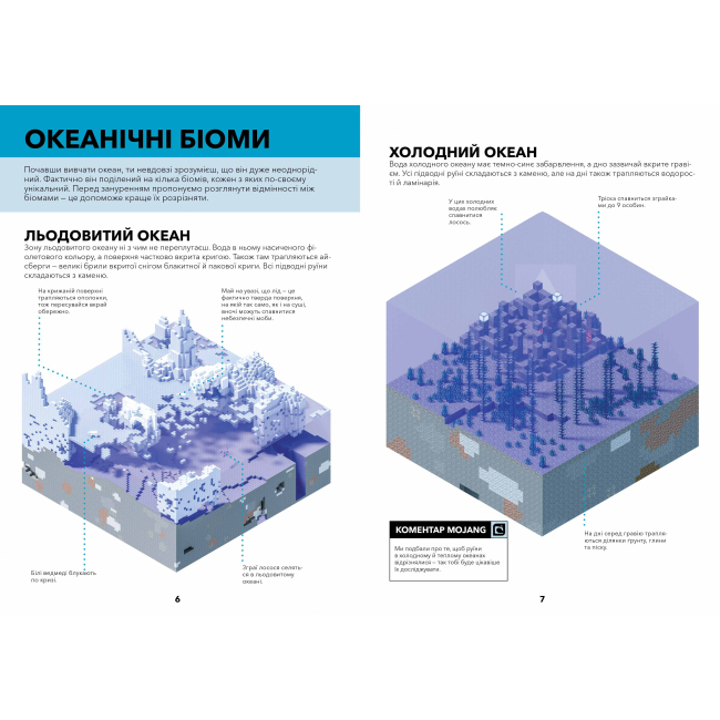 Пізнавальні книги (4-10 років) - Книжка «Minecraft Довідник виживання в океані» Стефані Мілтон (9786177688739)#2