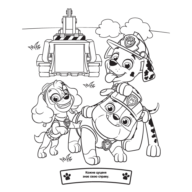 Товары для рисования - Раскраска Перо Веселые раскраски Paw Patrol (121655)#2