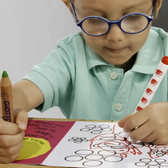 Канцтовары - Фломастеры Fila Giotto Bebe 6 цветов (466600)#4