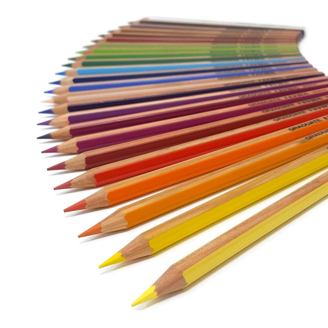 Канцтовары - Карандаши цветные Fila Lyra Graduate 24 цвета (L2871240)#3