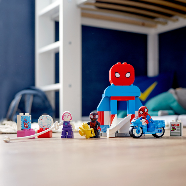Конструктори LEGO - Конструктор LEGO DUPLO Marvel Spider-Man Штаб-квартира Людини-павука (10940)#6