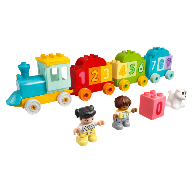 Конструктори LEGO - Конструктор LEGO  DUPLO Потяг із цифрами – вчимося рахувати (10954)#2