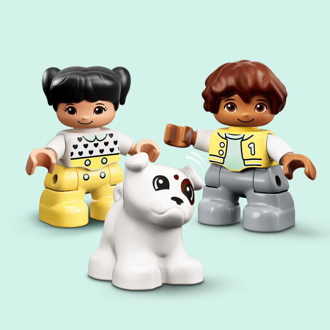 Конструктори LEGO - Конструктор LEGO  DUPLO Потяг із цифрами – вчимося рахувати (10954)#4