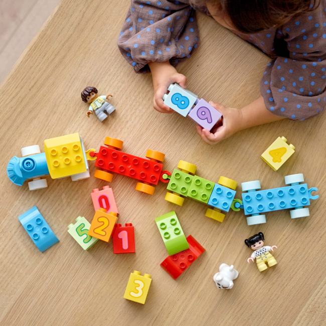 Конструктори LEGO - Конструктор LEGO  DUPLO Потяг із цифрами – вчимося рахувати (10954)#9
