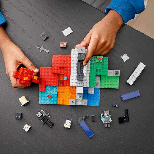Конструкторы LEGO - Конструктор LEGO Minecraft Разрушенный портал (21172)#6