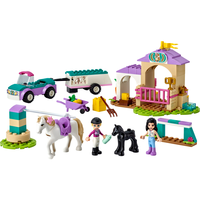 Конструктори LEGO - Конструктор LEGO Friends Вишкіл коней і причеп (41441)#2