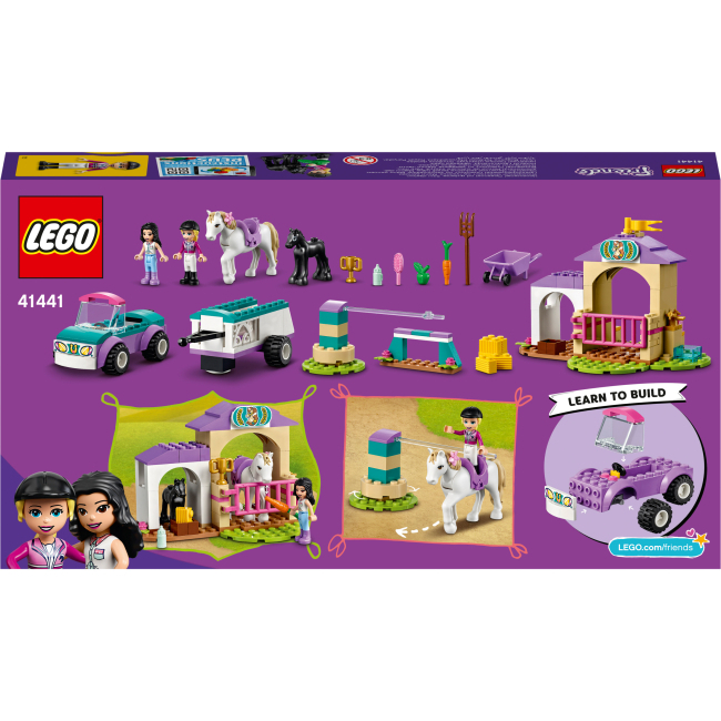 Конструктори LEGO - Конструктор LEGO Friends Вишкіл коней і причеп (41441)#6