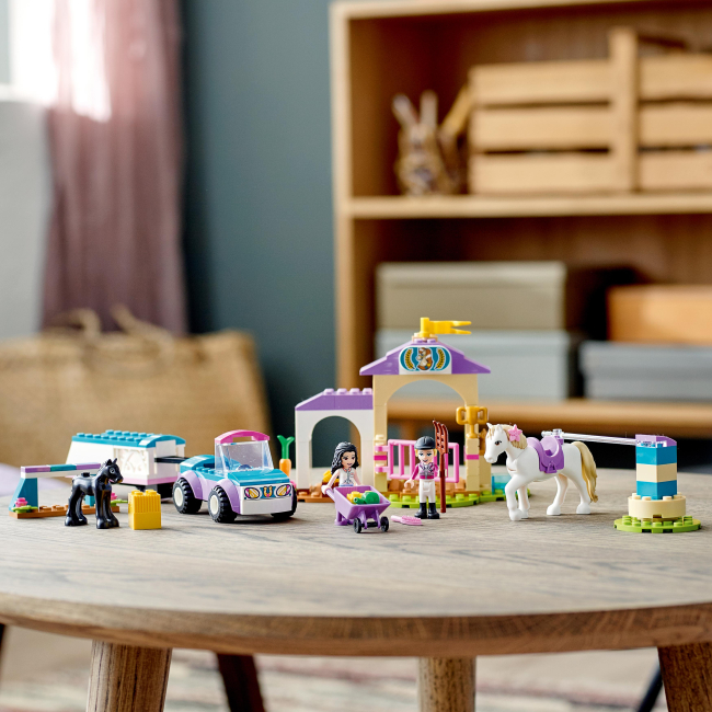 Конструктори LEGO - Конструктор LEGO Friends Вишкіл коней і причеп (41441)#7