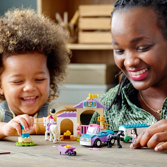 Конструктори LEGO - Конструктор LEGO Friends Вишкіл коней і причеп (41441)#8