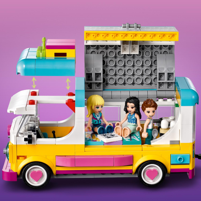 Конструктори LEGO - Конструктор LEGO Friends Лісовий будинок на колесах і яхта (41681)#3