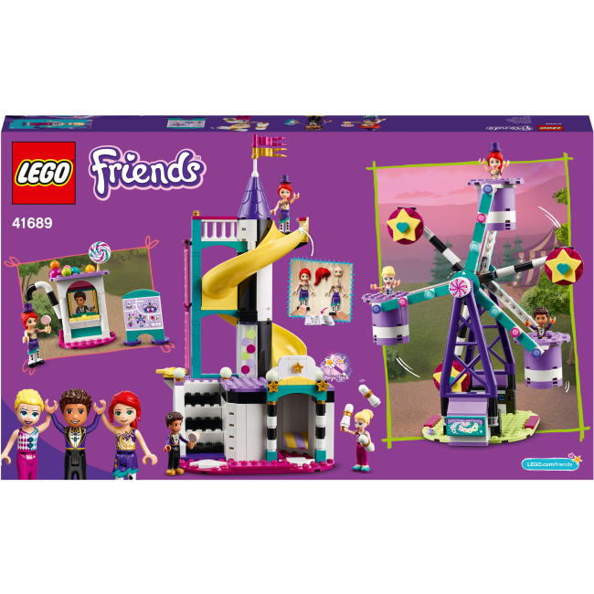 Конструкторы LEGO - Конструктор LEGO Friends Волшебное колесо обозрения и горка (41689)#6