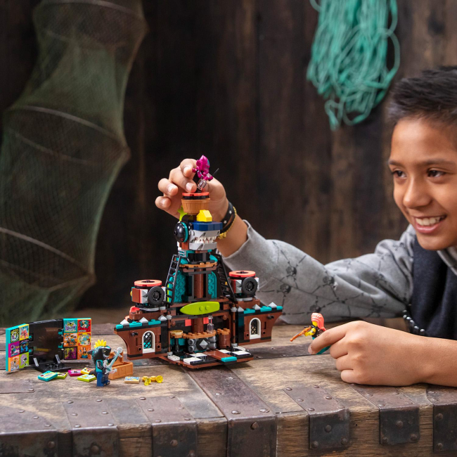 Конструкторы LEGO - Конструктор LEGO VIDIYO Punk Pirate Ship Корабль Пирата Панка (43114)#4