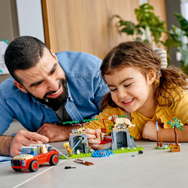 Конструктори LEGO - Конструктор LEGO City Позашляховик для порятунку диких тварин (60301)#7