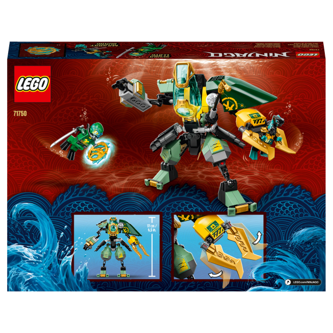 Конструктори LEGO - Конструктор LEGO NINJAGO Гідроробот Ллойда (71750)#3