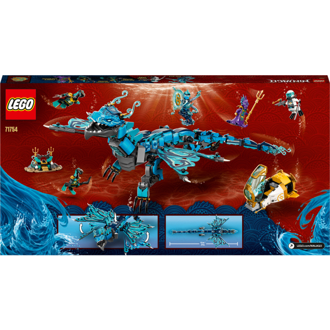 Конструктори LEGO - Конструктор LEGO NINJAGO Водяний дракон (71754)#3