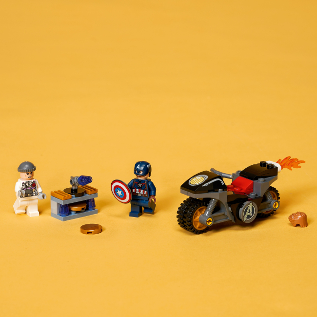 Конструктори LEGO - Конструктор LEGO Super Heroes Marvel Avengers Сутичка Капітана Америки й «Гідри» (76189)#6