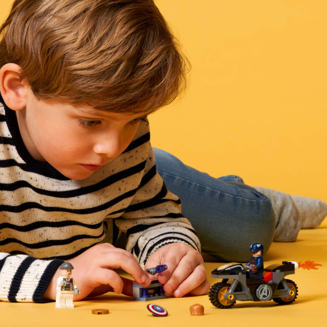 Конструктори LEGO - Конструктор LEGO Super Heroes Marvel Avengers Сутичка Капітана Америки й «Гідри» (76189)#7
