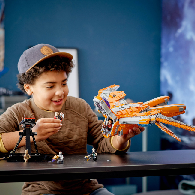 Конструктори LEGO - Конструктор LEGO Super Heroes Marvel Avengers Корабель Вартових галактики (76193)#6