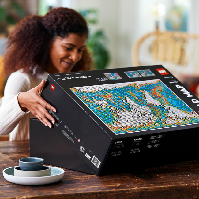 Конструкторы LEGO - Конструктор LEGO Art Карта мира (31203)#5