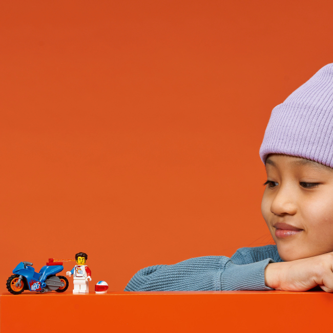 Конструктори LEGO - Конструктор LEGO City Stuntz Каскадерський мотоцикл-ракета (60298)#4