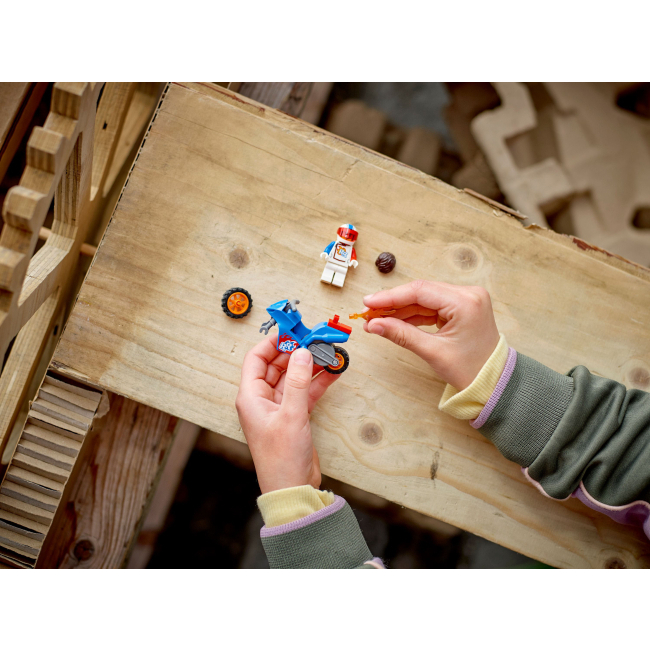 Конструктори LEGO - Конструктор LEGO City Stuntz Каскадерський мотоцикл-ракета (60298)#5