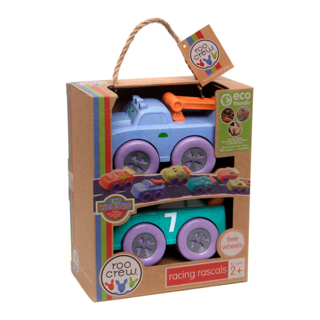 Машинки для малышей - Набор машинок Roo Crew Гоночный озорник 1 (58021-1)#2