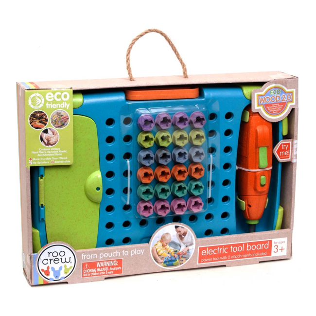 Набори професій - Ігровий набір Roo Crew Крути-верти з електродреллю (58004)#2