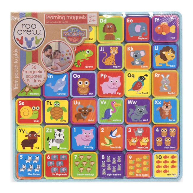 Розвивальні іграшки - Набір магнітів Roo crew Тварини (58010)#2