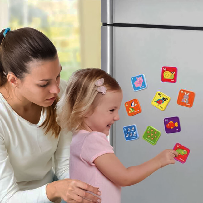 Розвивальні іграшки - Набір магнітів Roo crew Тварини (58010)#3