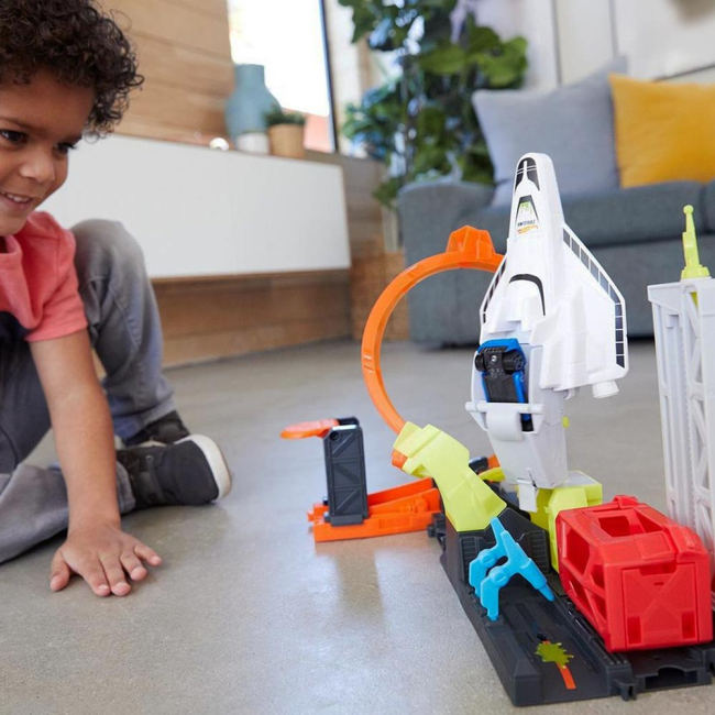 Автотреки - Ігровий набір Hot Wheels City Запуск ракети (GTT75)#5