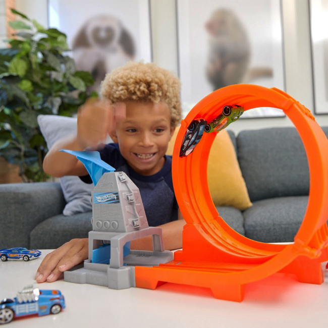 Автотреки - Трек Hot Wheels Action Чемпіон із трюків у петлі (GTV13)#5