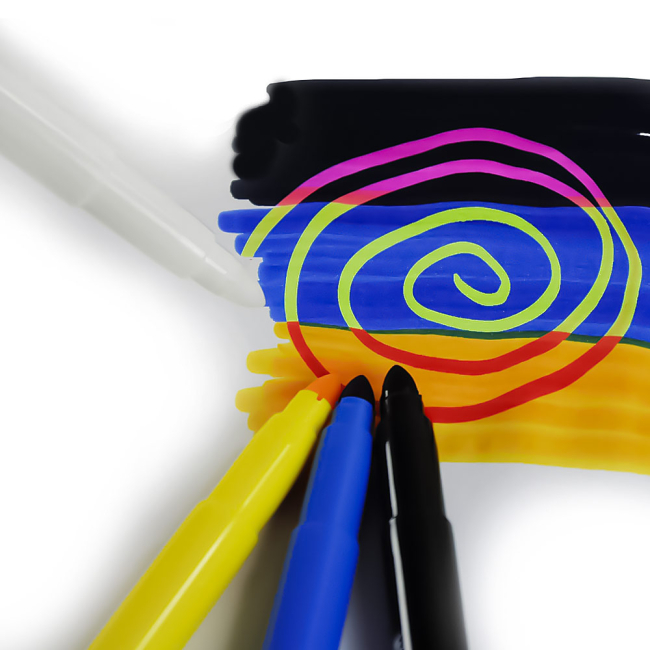 Канцтовары - Фломастеры-хамелеоны Malinos Malzauber 25 цветов (MA-300029) (565083)#2