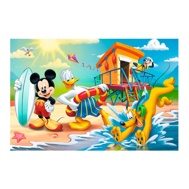 Пазлы - Пазл Trefl Интересный день Микки и друзей 60 элементов (17359)#2
