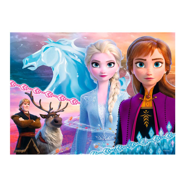 Пазли - Пазл Trefl Frozen 2 Відважні сестри 30 елементів (18253)#2