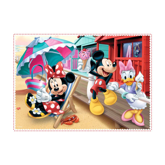 Пазлы - Пазл Trefl Минни с друзьями 4 в 1 (34355)#3