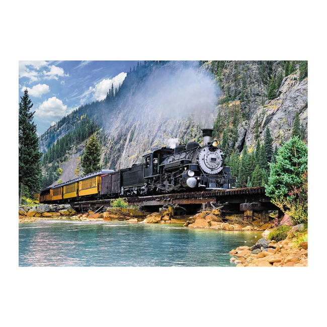 Пазли - Пазл Trefl Поїзд в горах 500 елементів (37379)#2