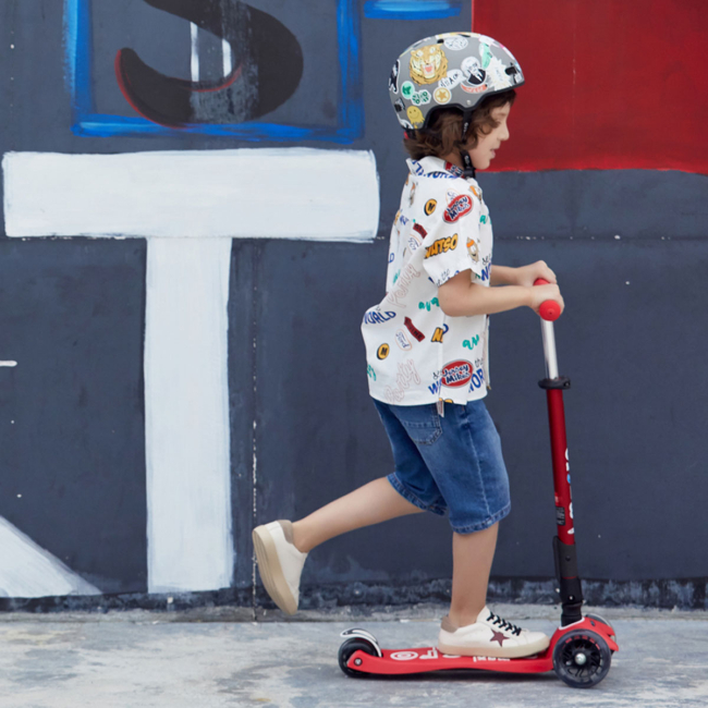 Захисне спорядження - Захисний шолом Micro Стікер 54-58 см (AC2120BX)#7