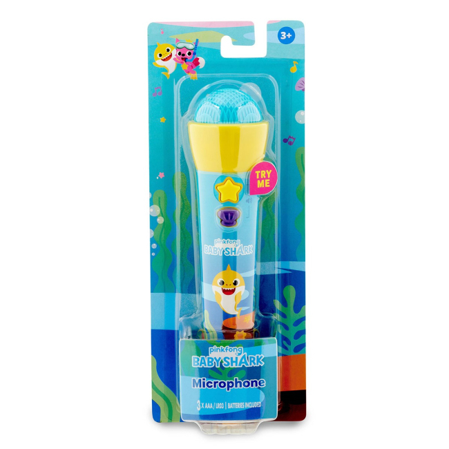 Музичні інструменти - Інтерактивна іграшка Baby Shark Музикальний мікрофон (61117)#2