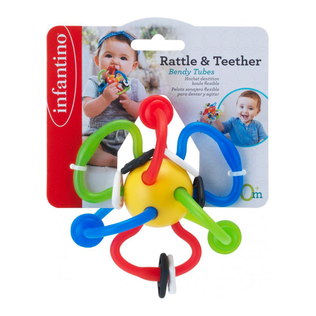 Брязкальця, прорізувачі - Брязкальце Infantino Тряси і кусай (004885I)#2