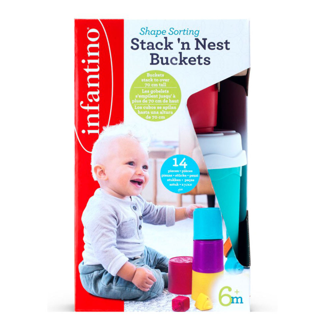 Развивающие игрушки - Игровой набор Infantino Радужная башня (315093I)#2