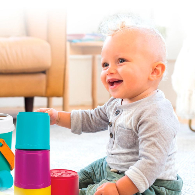 Развивающие игрушки - Игровой набор Infantino Радужная башня (315093I)#3